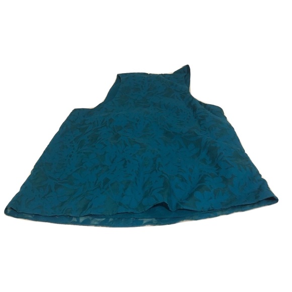 Banana Republic teal sleeveless top size xs - Picture 2 of 4